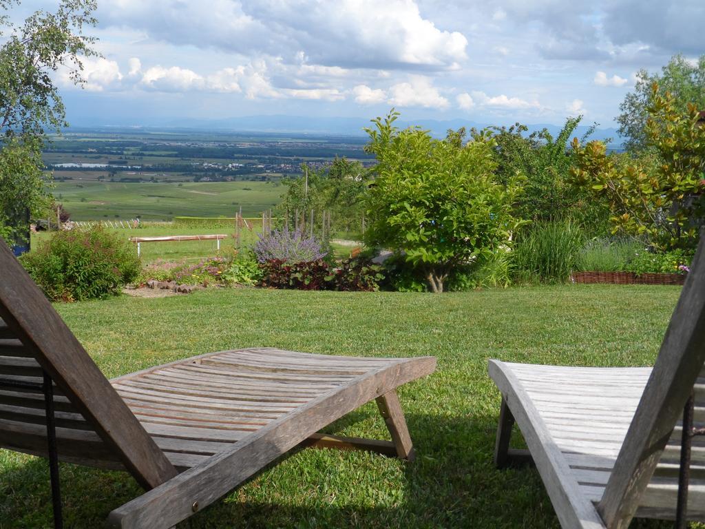 Chambres d'Hôtes Rachelle Schneider Husseren-les-Châteaux Zimmer foto